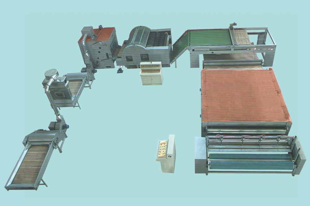 DH-3型無(wú)膠棉生產(chǎn)線（電加熱）